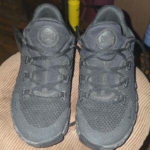 Used Good Condition, Nike Metcon Black Knit Sneakers